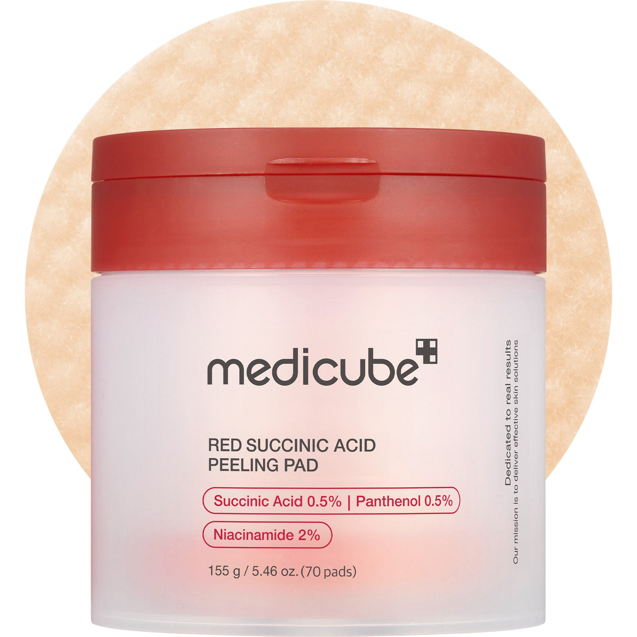 Medicube Red Succinic Acid Peeling Pad 70pcs