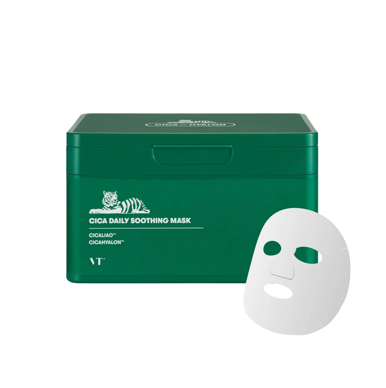 VT Cosmetics CICA daily soothing mask 30pcs - Suunsu Korean skincare