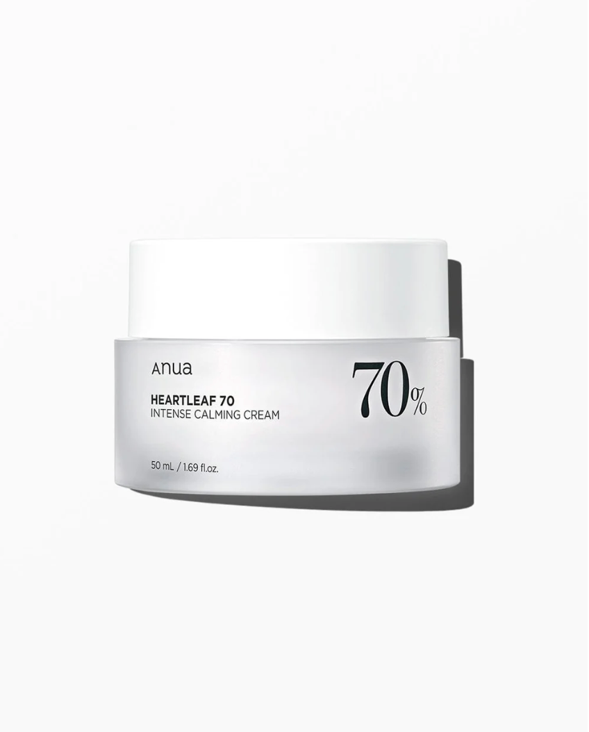 Anua Heartleaf 70% Intense Calming Cream 50ml - Suunsu Korean skincare