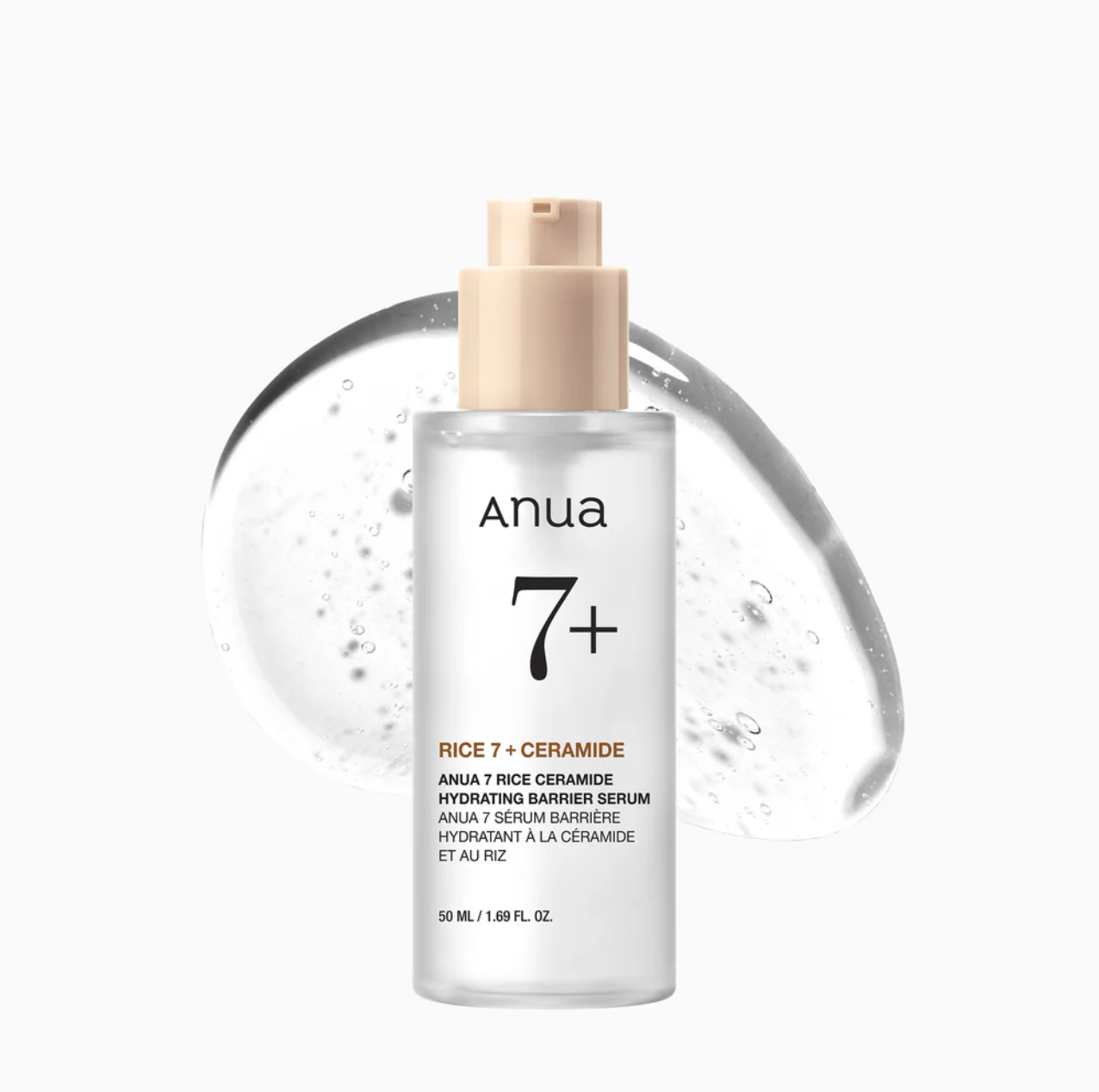 Anua Rice 7 Ceramide hydrating barrier serum 50ml - Suunsu Korean skincare