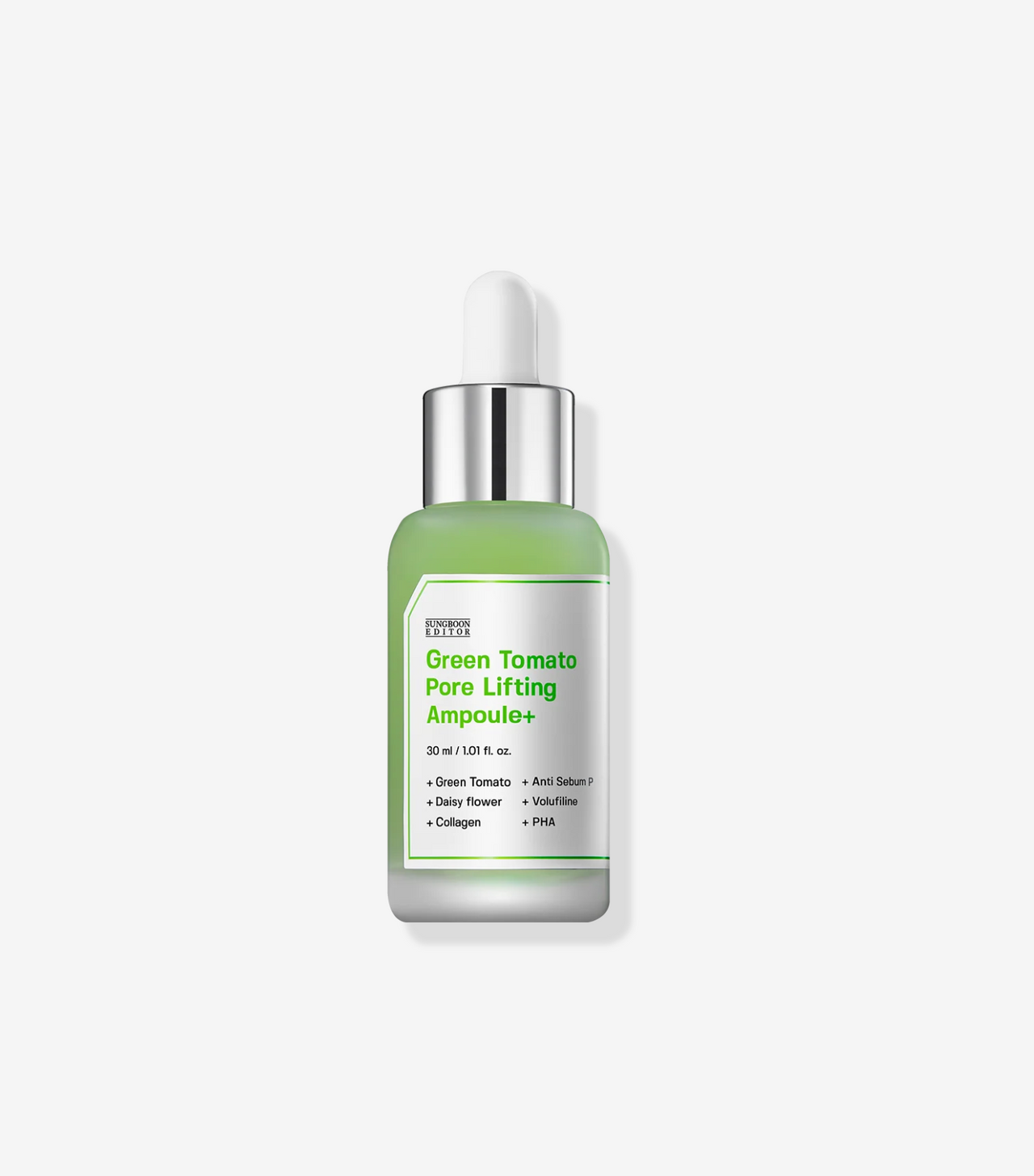 Sungboon Editor Green Tomato Pore Lifting Ampoule+ 30ml - Suunsu Korean skincare