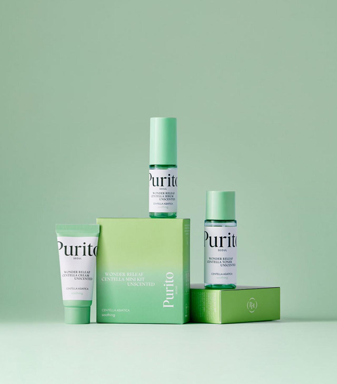 Wonder Releaf Centella Mini Kit Unscented - Suunsu Korean skincare