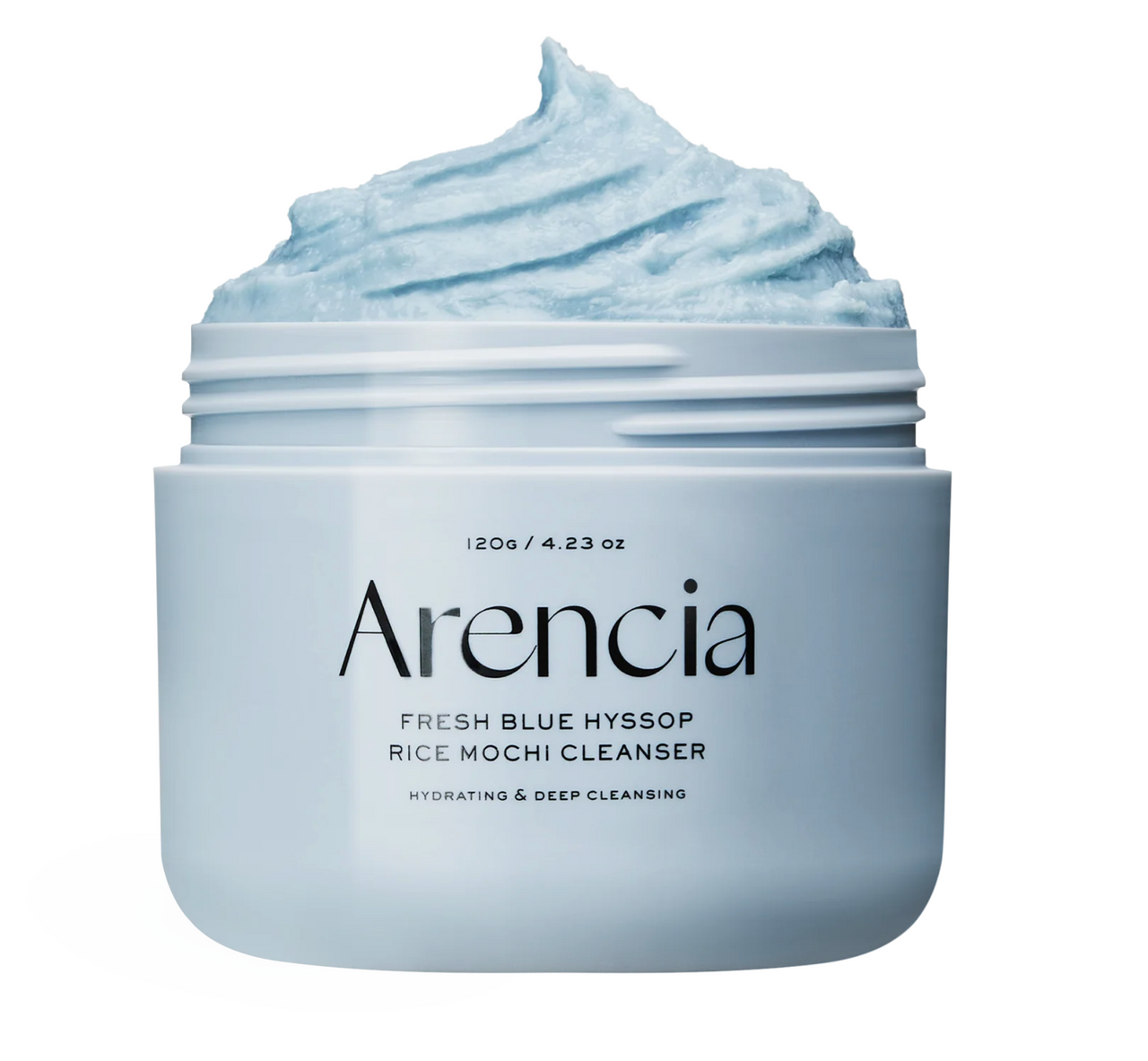 Arencia Fresh Blue Hyssop Rice Mochi Cleanser 120g - Suunsu Korean skincare