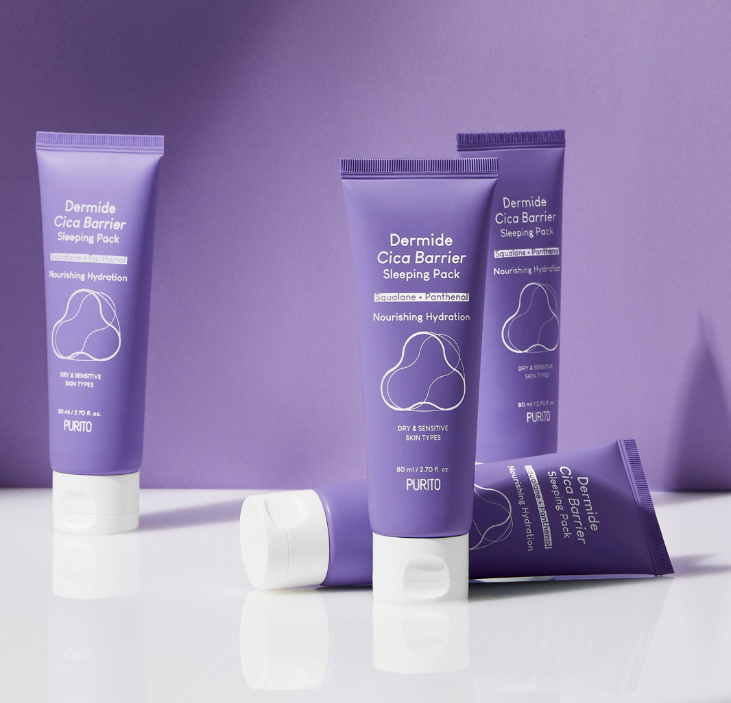 Purito Seoul Dermide Cica Barrier Sleeping Pack 80ml - Suunsu Korean skincare