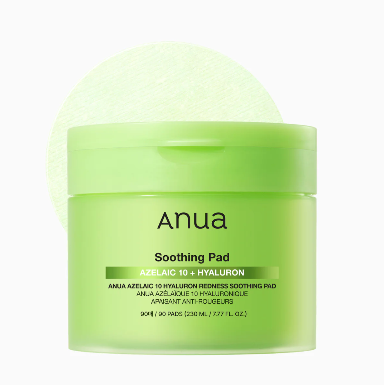 ANUA Azelaicacid 10 + Hyaluron Soothing pad 90ea - Suunsu Korean skincare