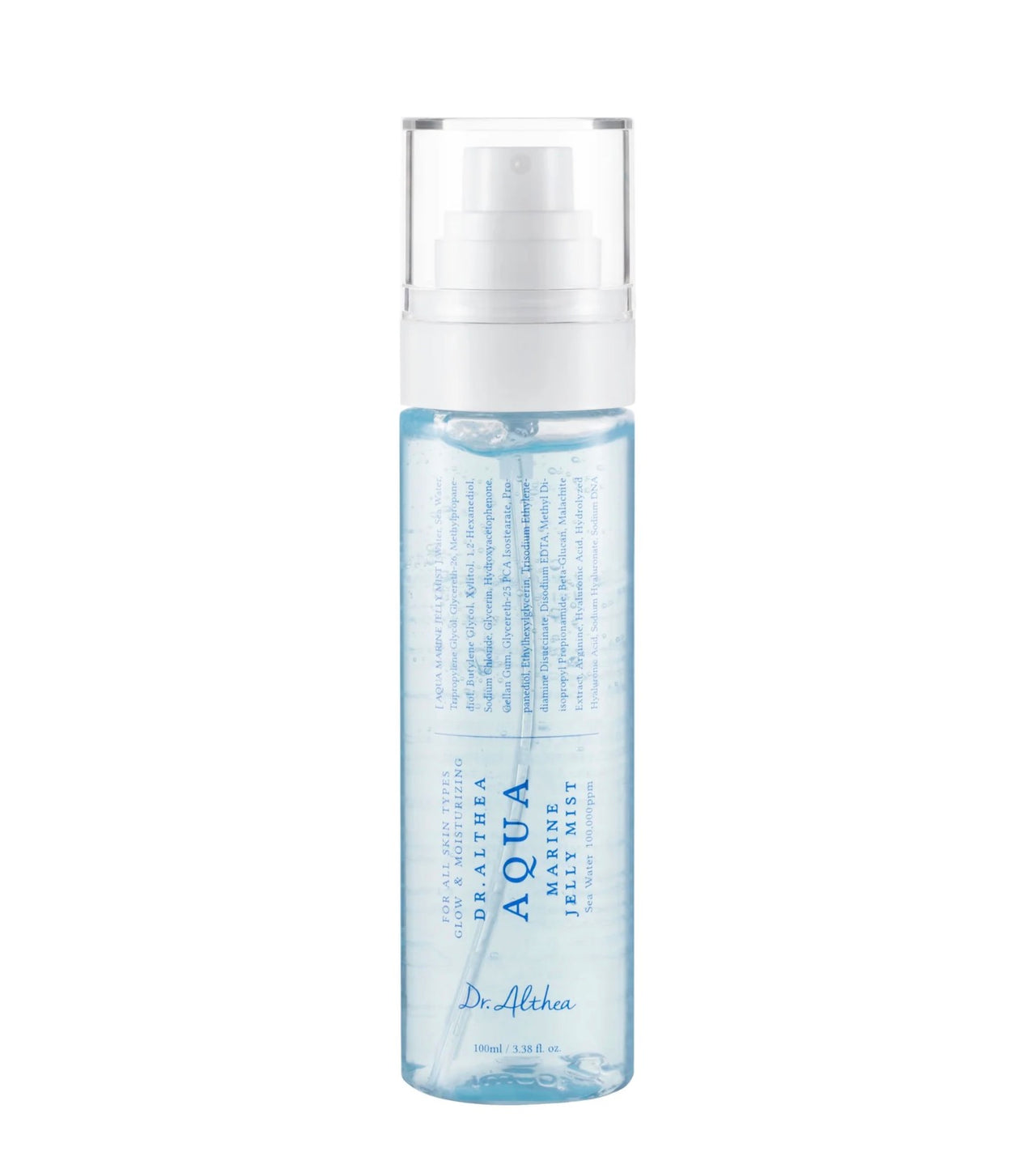 Dr. Althea Aqua Marine Jelly Mist 100ml – Hydrating Vegan Face Spray for Glass Skin Glow
