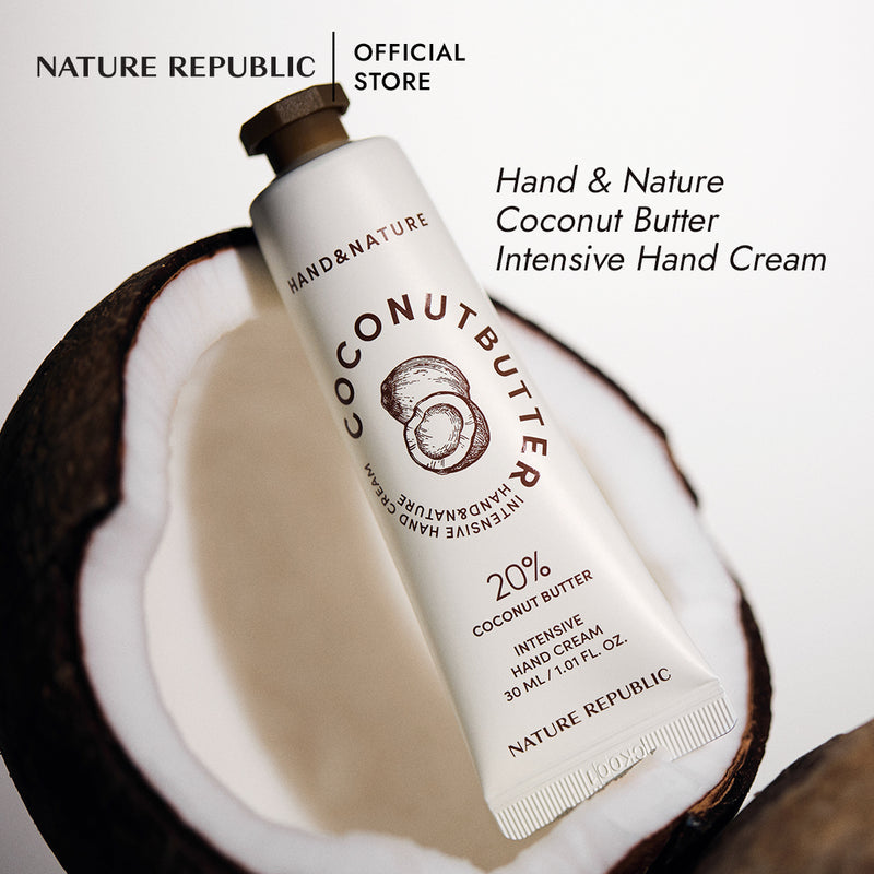 Hand & Nature Coconut Butter Intensive Hand Cream 30ml