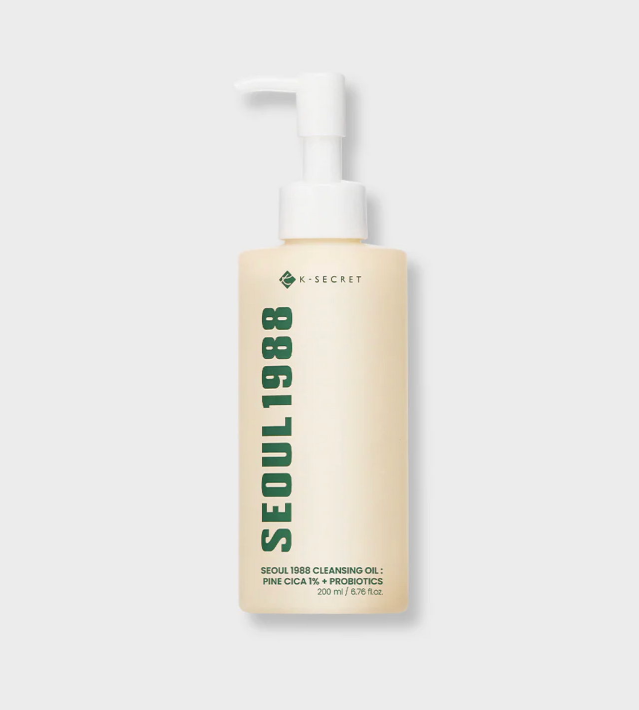 K-Secret Cleansing Oil : Pine Cica 1% + Probiotics 200ml - Suunsu Korean skincare