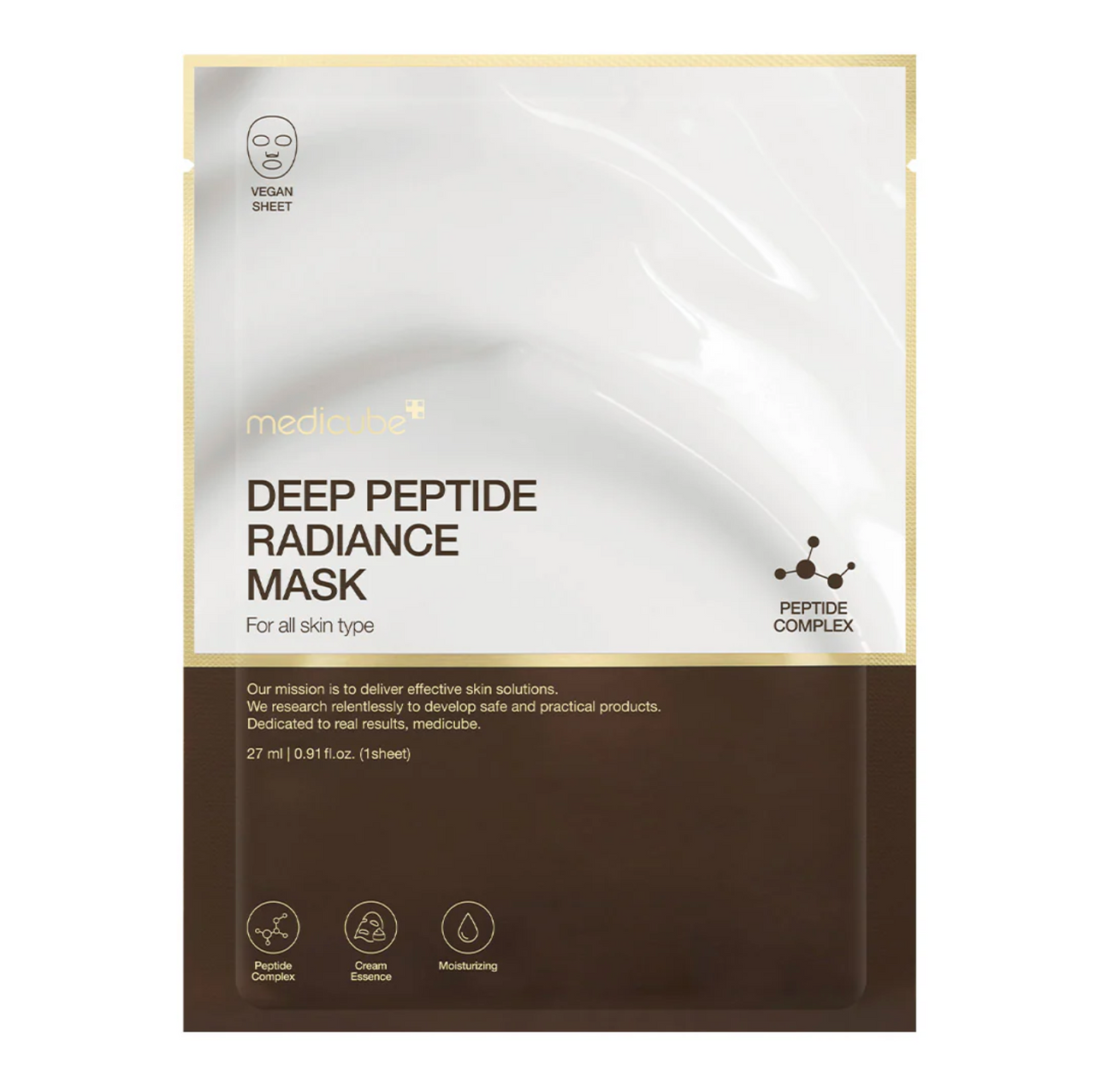 Medicube Deep Peptide Radiance Mask 1ea - Suunsu Korean skincare