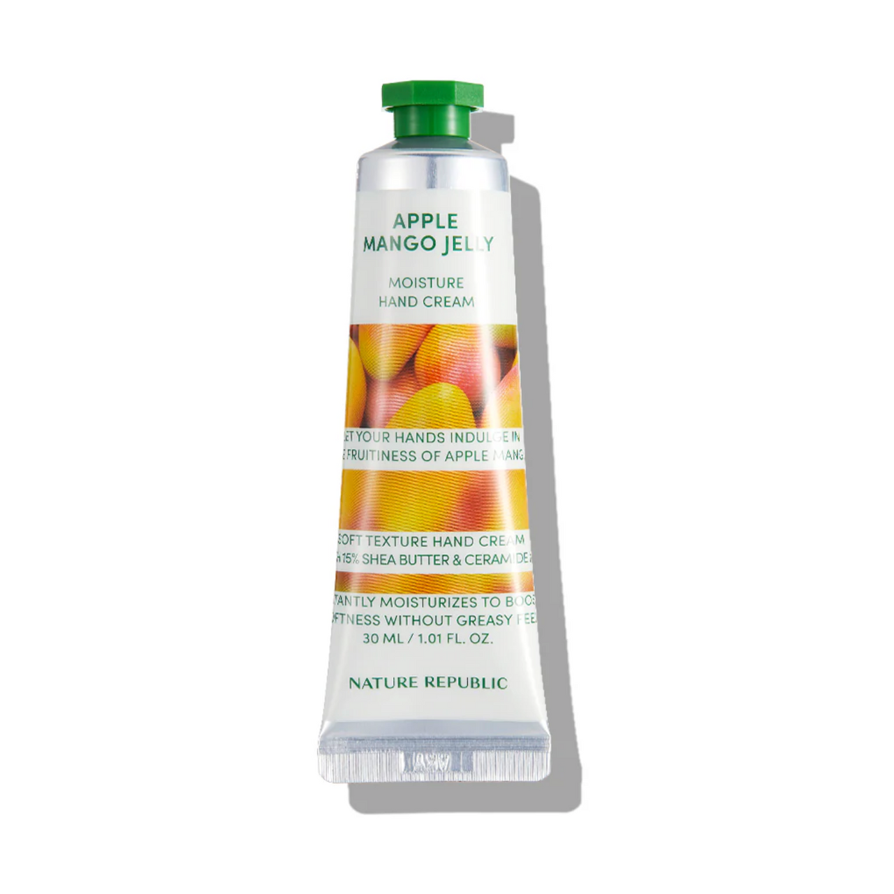 Nature Republic Hand & Nature Apple Mango Jelly Hand Cream 30ml - Suunsu Korean skincare
