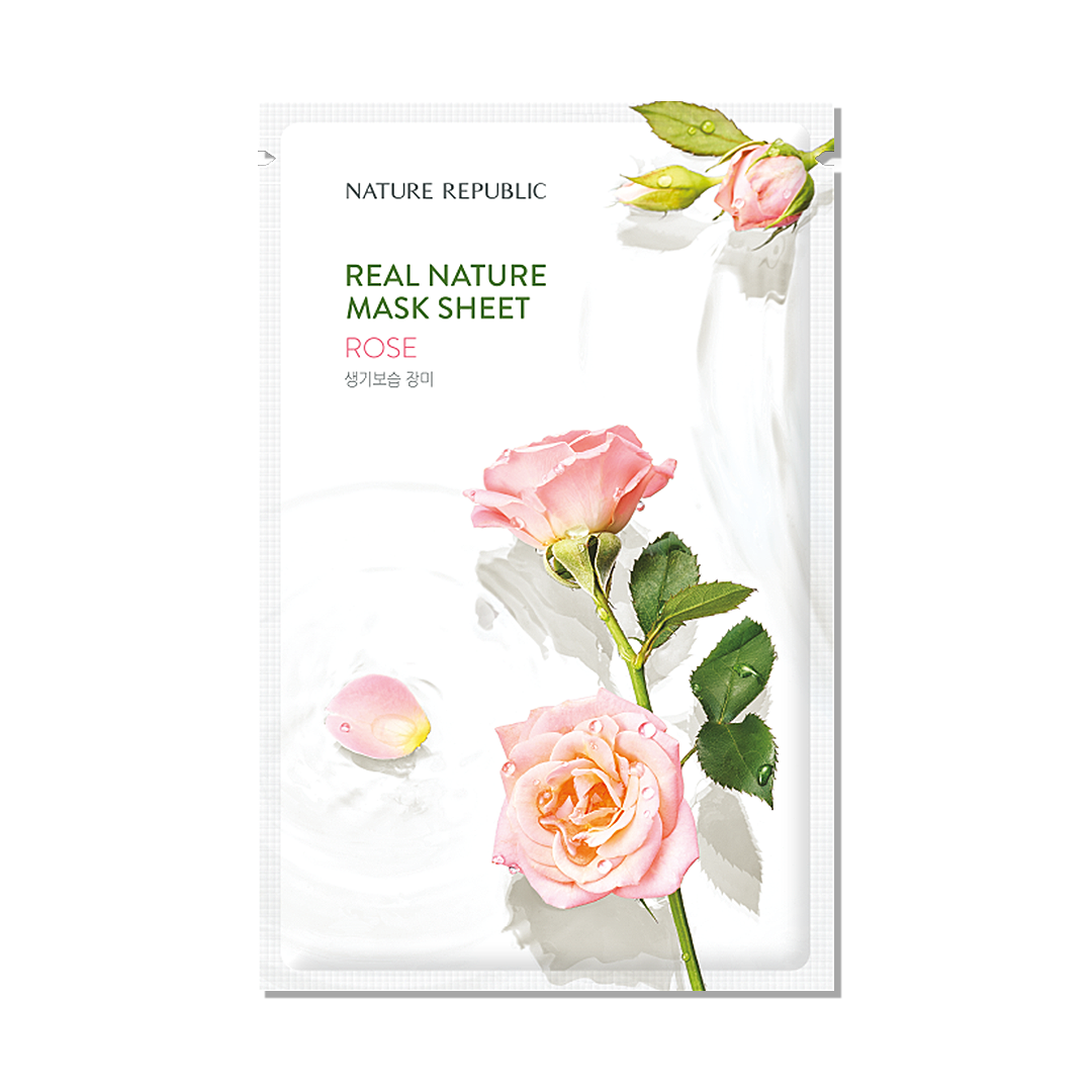 Real Nature Mask Sheet Rose