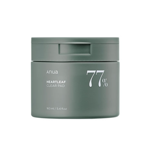 Anua HEARTLEAF 77% Clear PAD 160ml - Suunsu Korean skincare