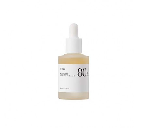 Anua Heartleaf 80% Soothing Ampoule 30ml - Suunsu Korean skincare