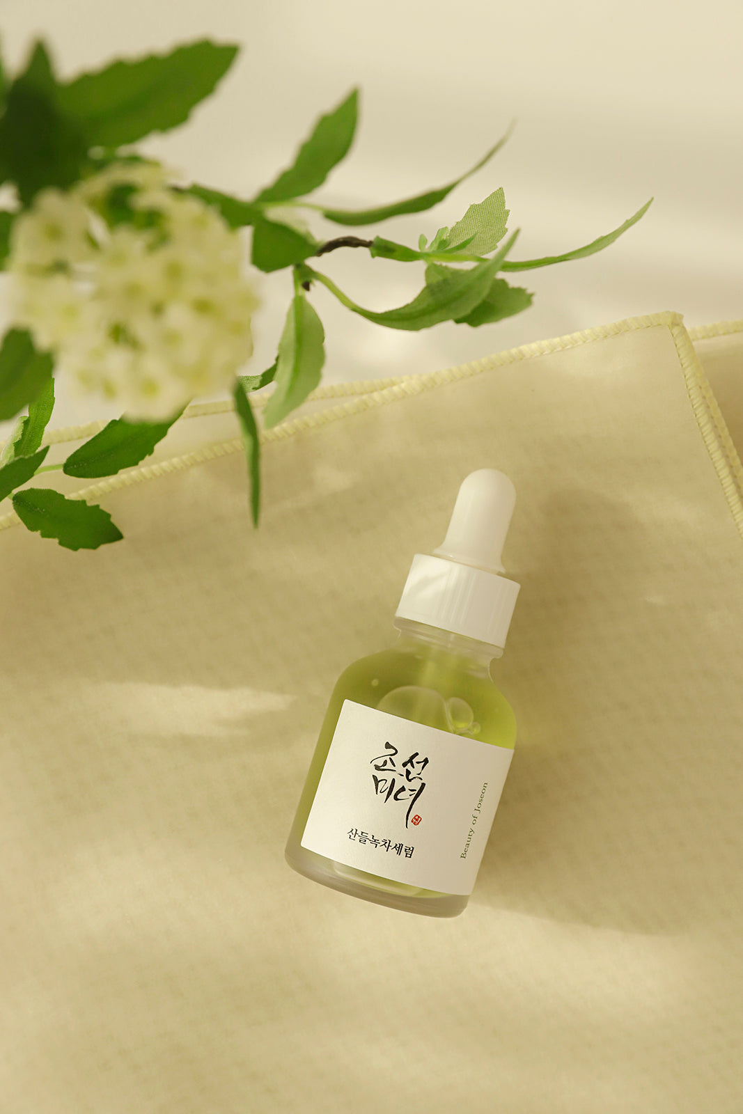 Calming serum : Green tea + Panthenol 30ml - Suunsu Korean skincare