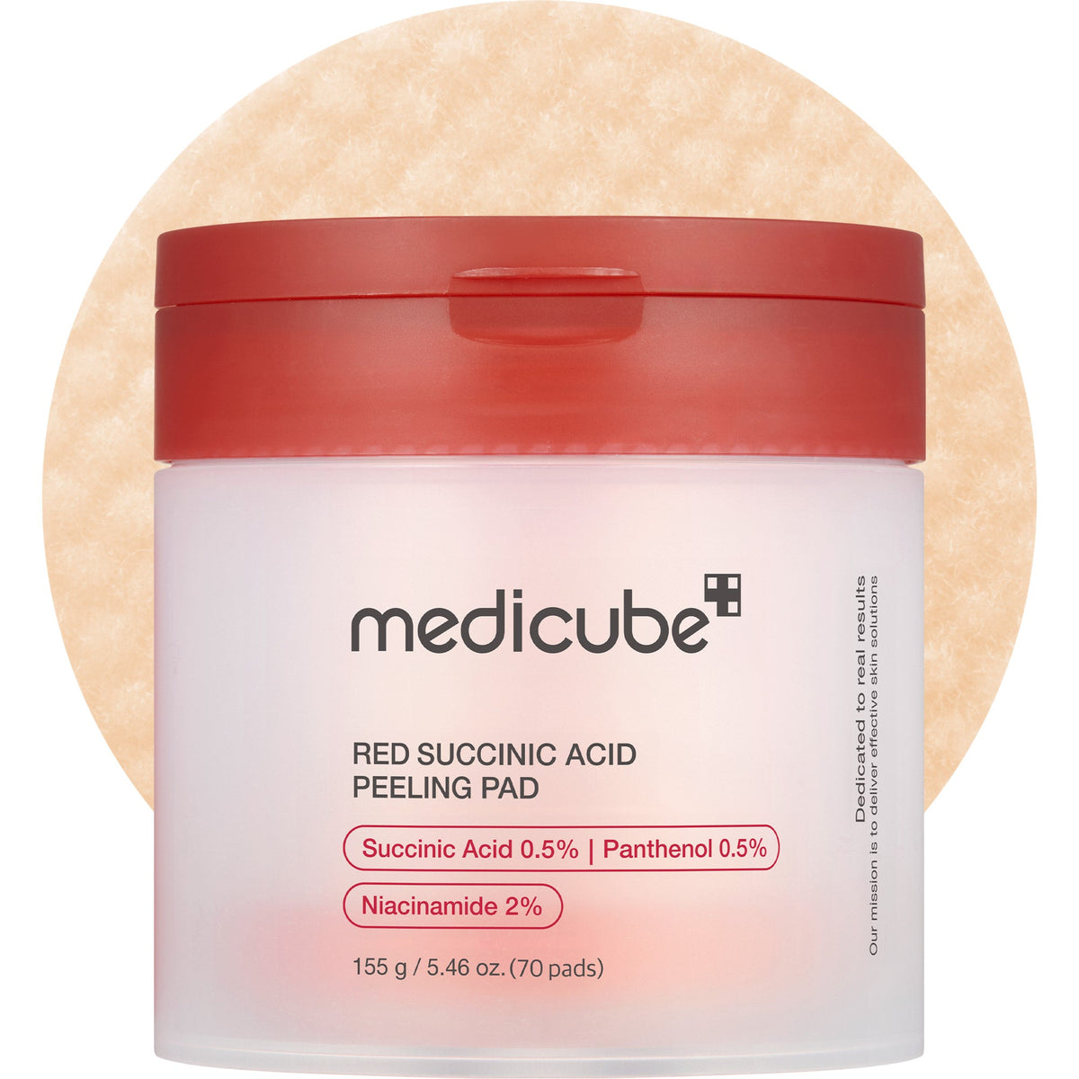Medicube Red Succinic Acid Peeling Pad 70pcs
