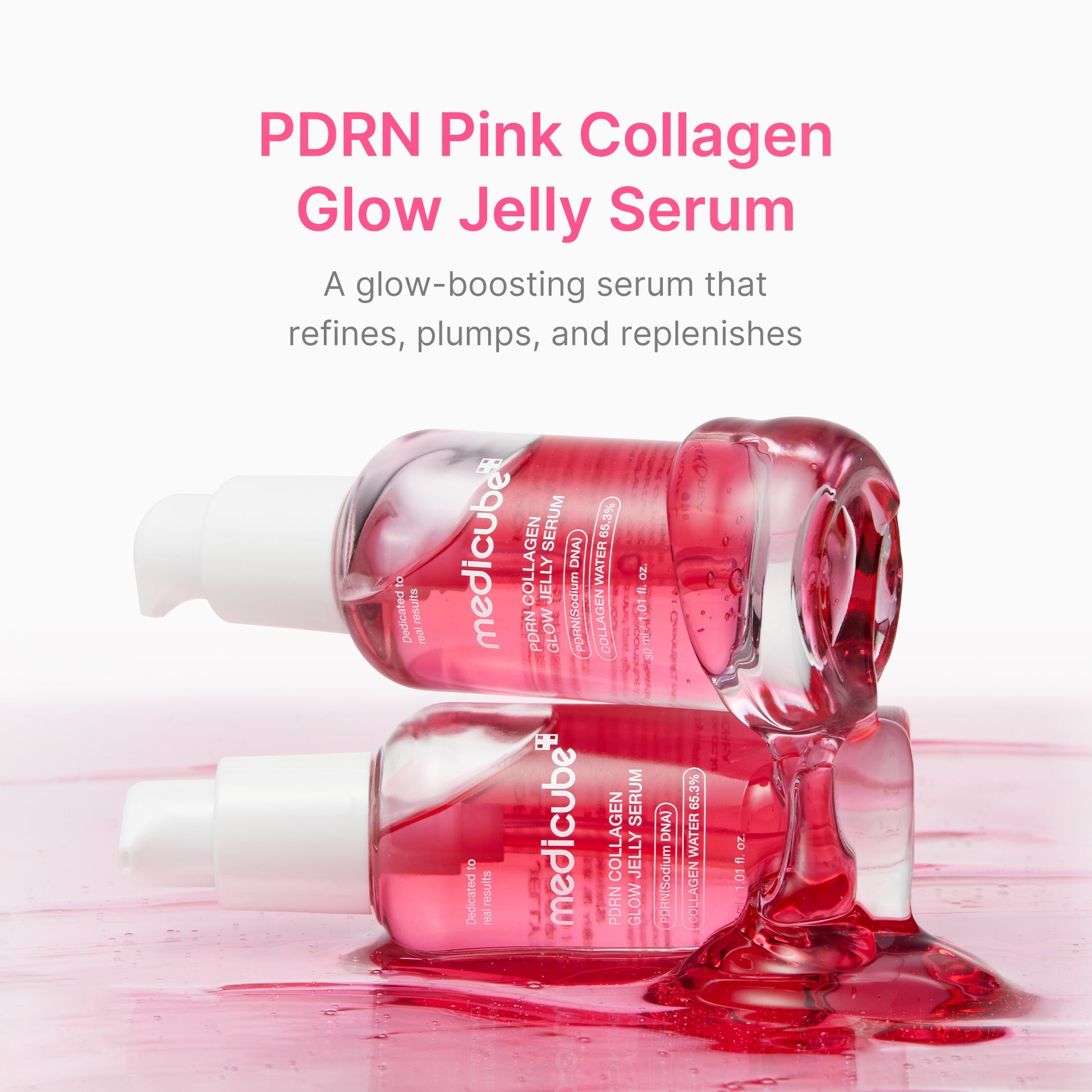 Medicube PDRN Collagen Glow Jelly Serum detail 1