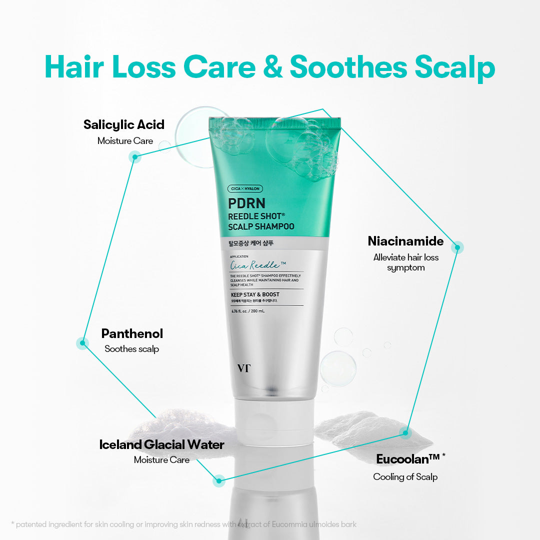 VT Cosmetics PDRN Reedle Shot Scalp Shampoo texture