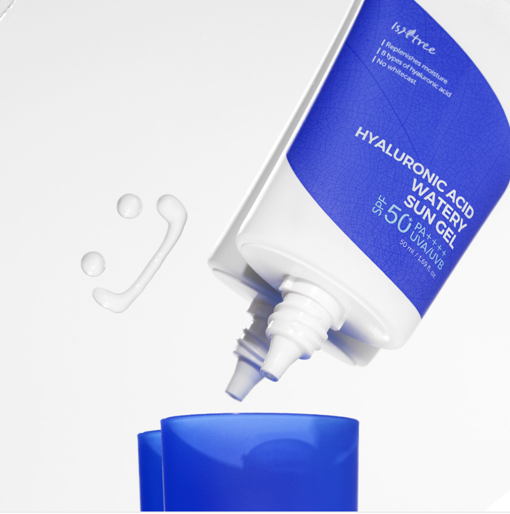 Hyaluronic Acid Watery Sun Gel 50ml [2ea] - Suunsu Korean skincare