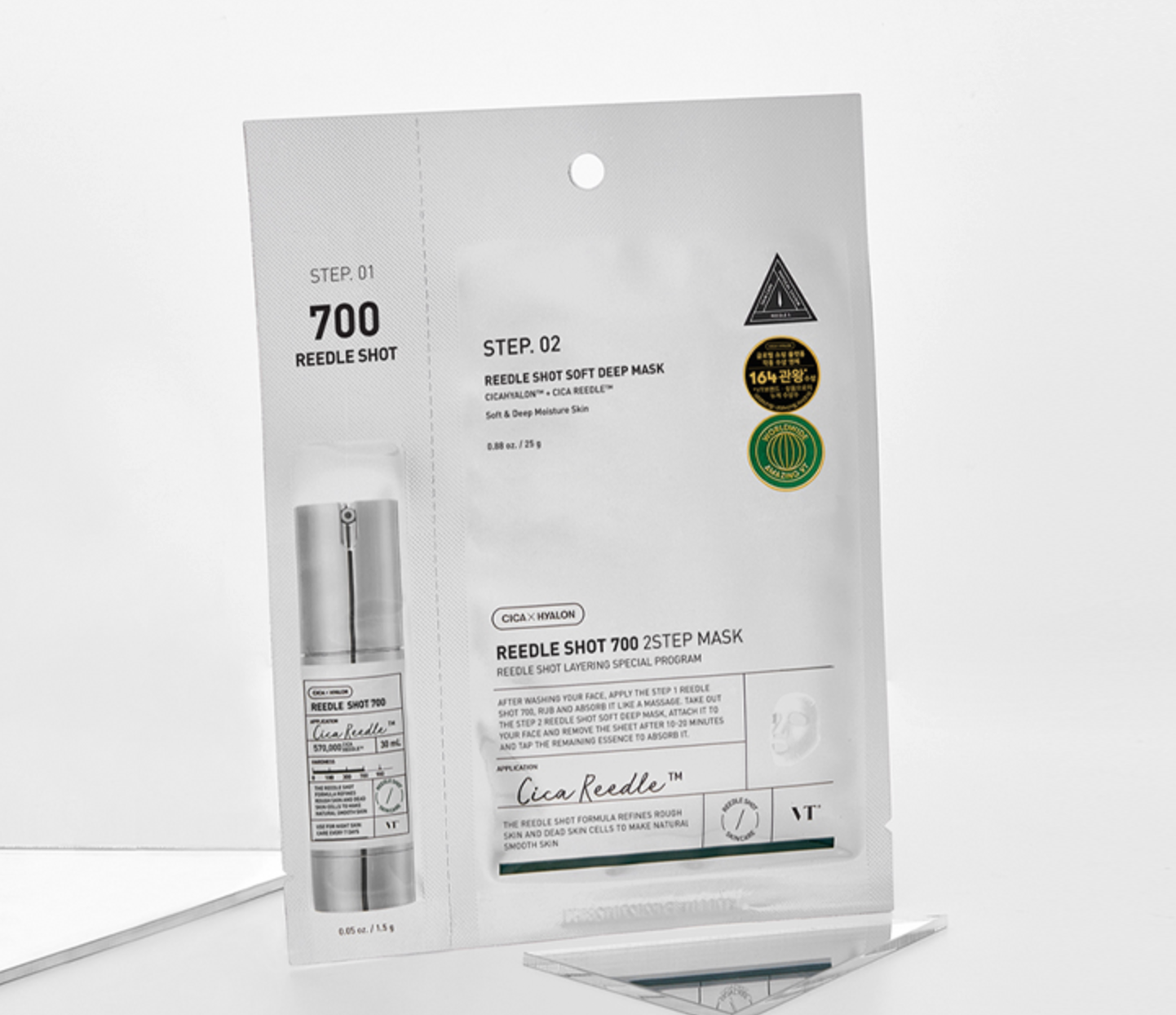 VT Cosmetics Mild Reedle Shot 700 2-STEP Mask (1EA) – Suunsu