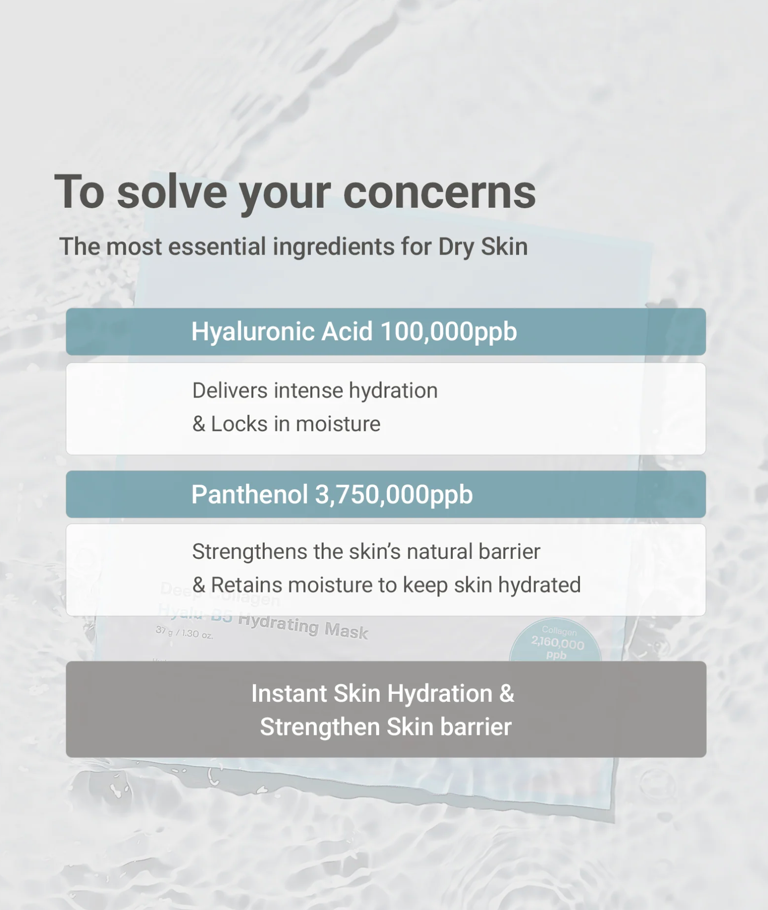 Deep Collagen Hyalu-B5 Hydrating Mask [1ea]