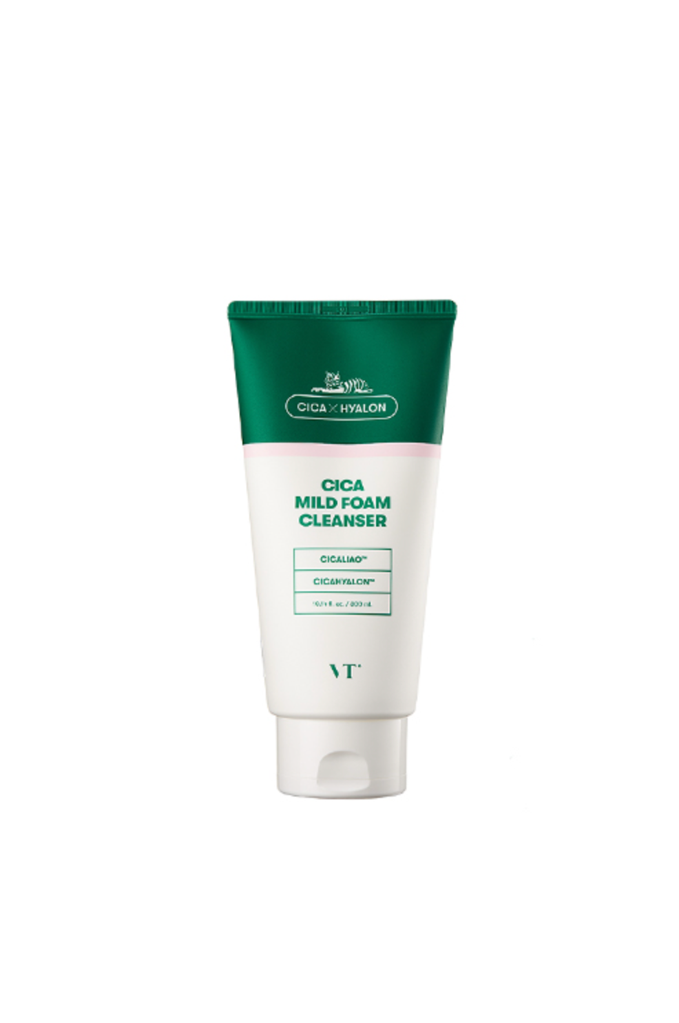 VT CICA Mild Foam Cleanser 300ml - Suunsu Korean skincare