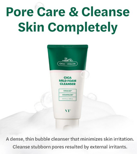 VT CICA Mild Foam Cleanser 300ml