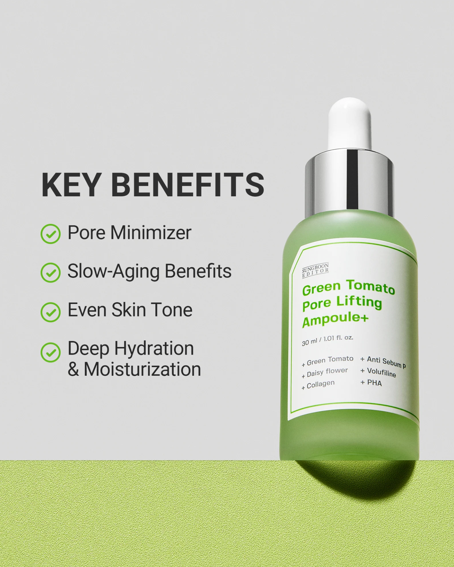 Green Tomato Pore Lifting Ampoule+ 30ml