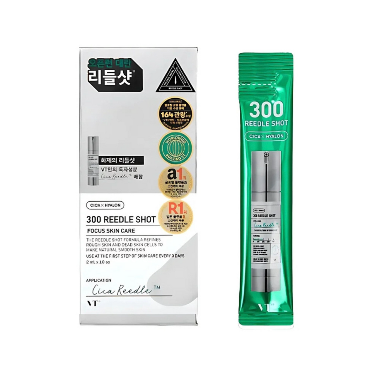 VT Cosmetics 300 Reedle Shot [2ml*10EA] - Suunsu Korean skincare