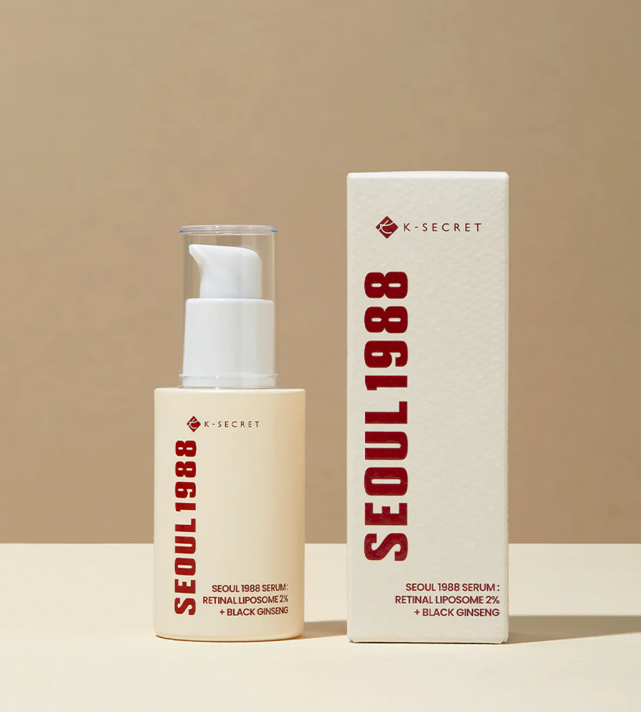 K-secret SEOUL 1988 Serum Retinal Liposome2% +Black Ginseng - Suunsu Korean skincare