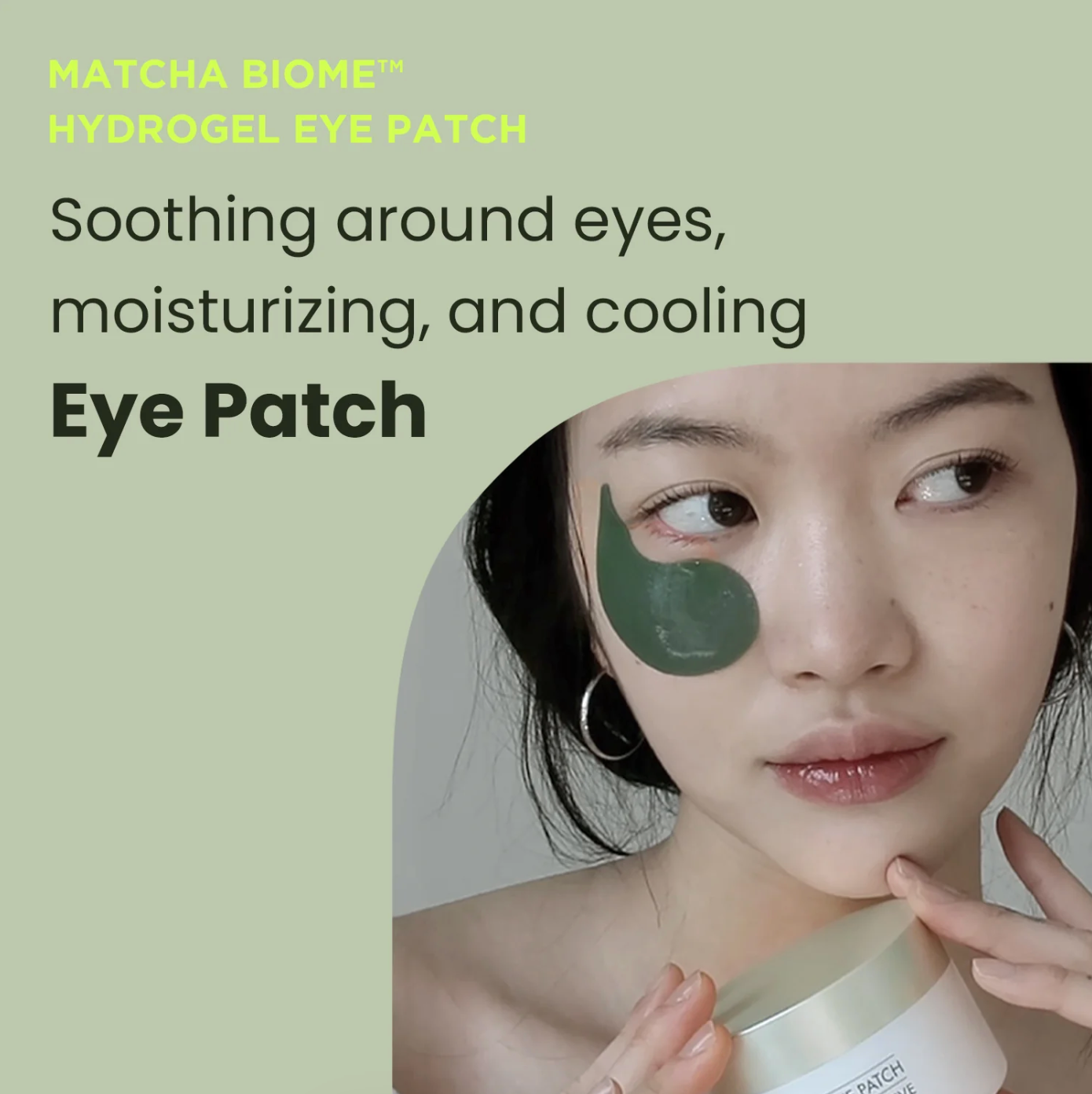 [Heimish] Matcha Biome Hydrogel Eye Patch 1.4g/0.05oz *60pcs