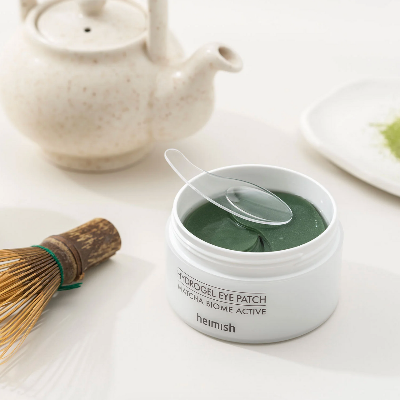 Heimish Matcha Biome Hydrogel Eye Patch 1.4g/0.05oz *60pcs - Suunsu Korean skincare