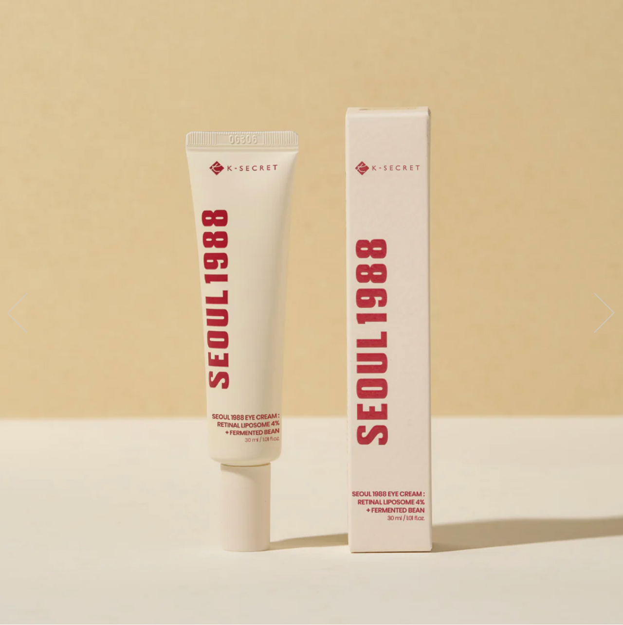 K-Secret SEOUL 1988 Eye Cream Retinal Liposome4%+Fermented Bean - Suunsu Korean skincare