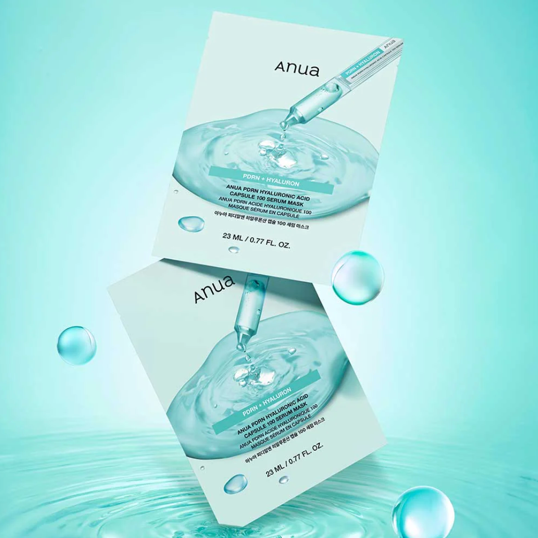 ANUA PDRN Hyaluron 100 Serum Mask [1ea]