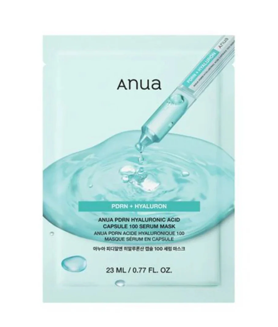ANUA PDRN Hyaluron 100 Serum Mask [1ea]