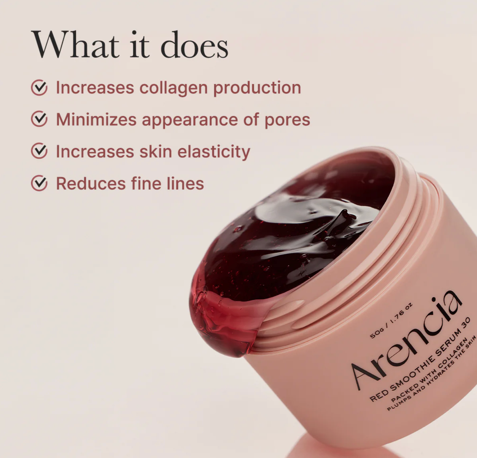 Arencia  FRESH RED SMOOTHIE SERUM 30