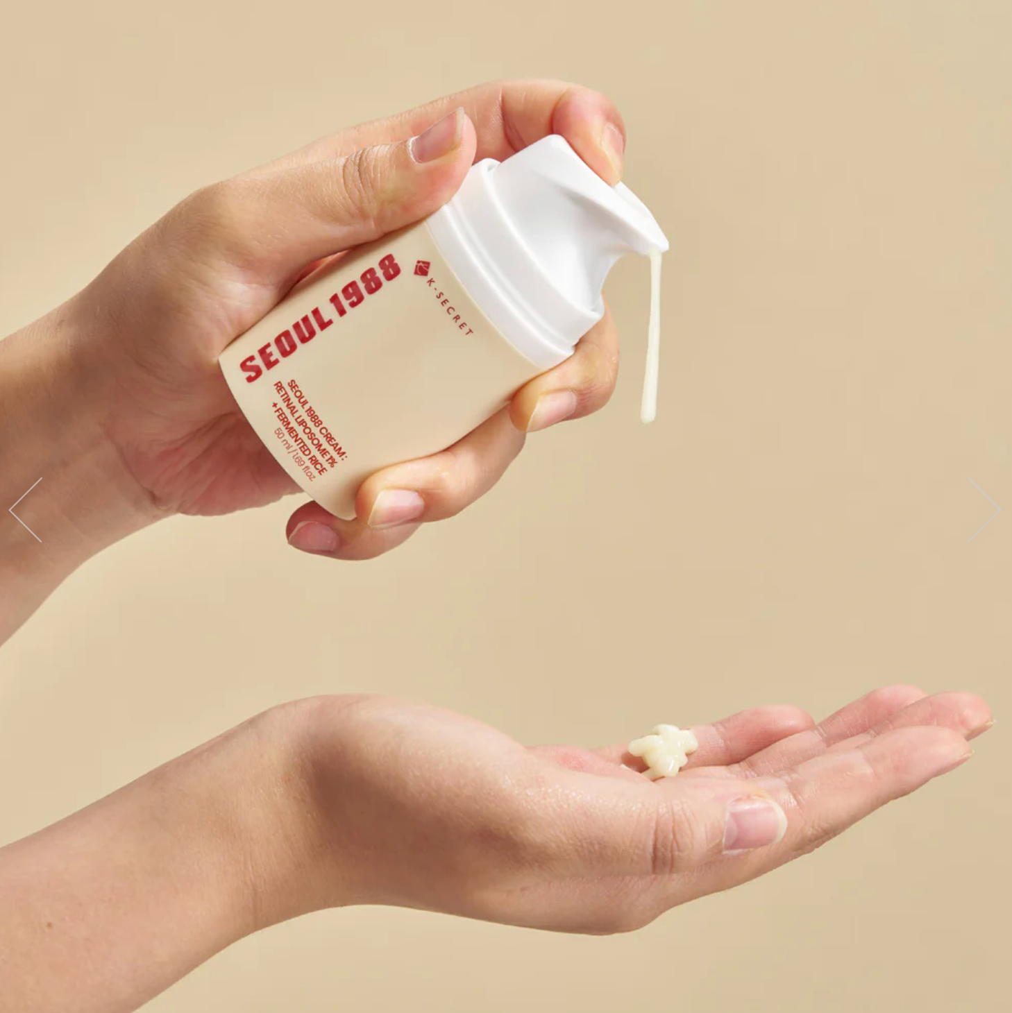 SEOUL 1988 Cream : Retinal Liposome 1% + Fermented Rice 50ml