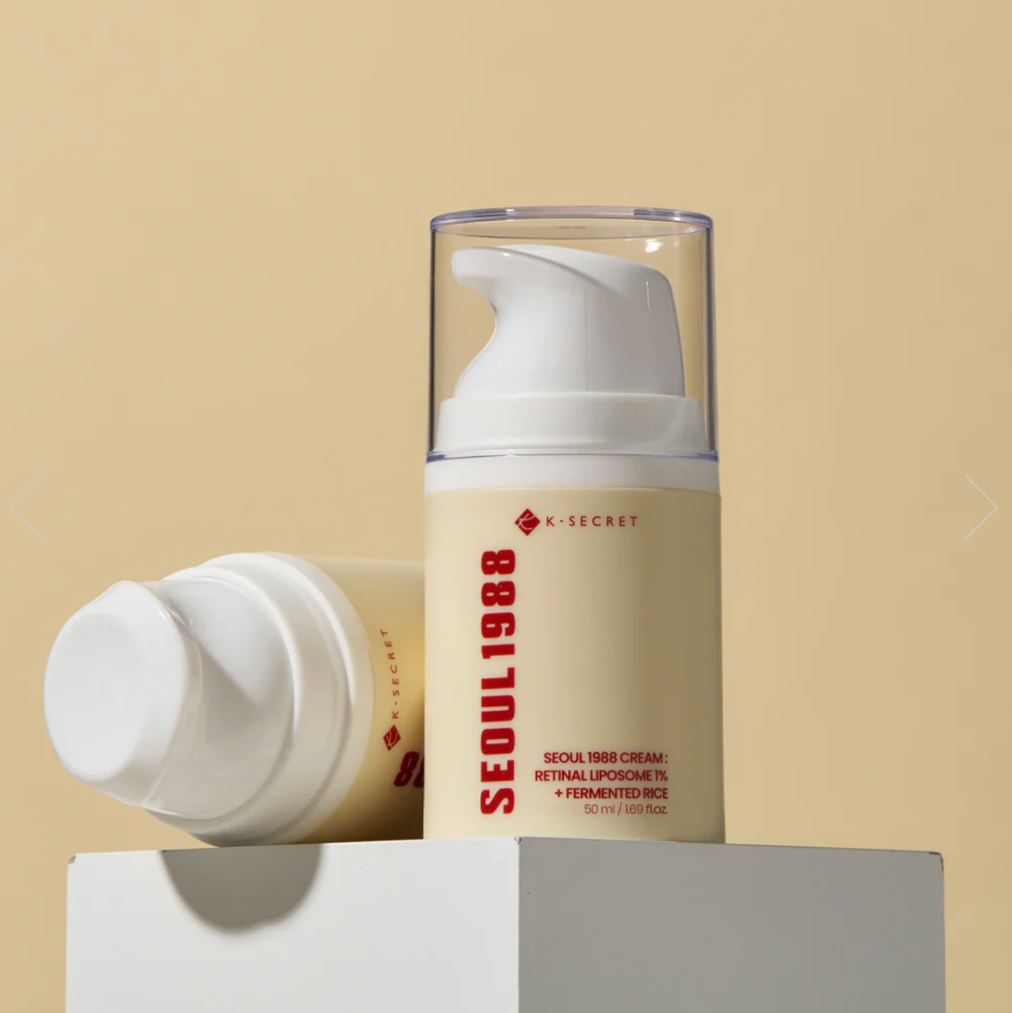 SEOUL 1988 Cream : Retinal Liposome 1% + Fermented Rice 50ml
