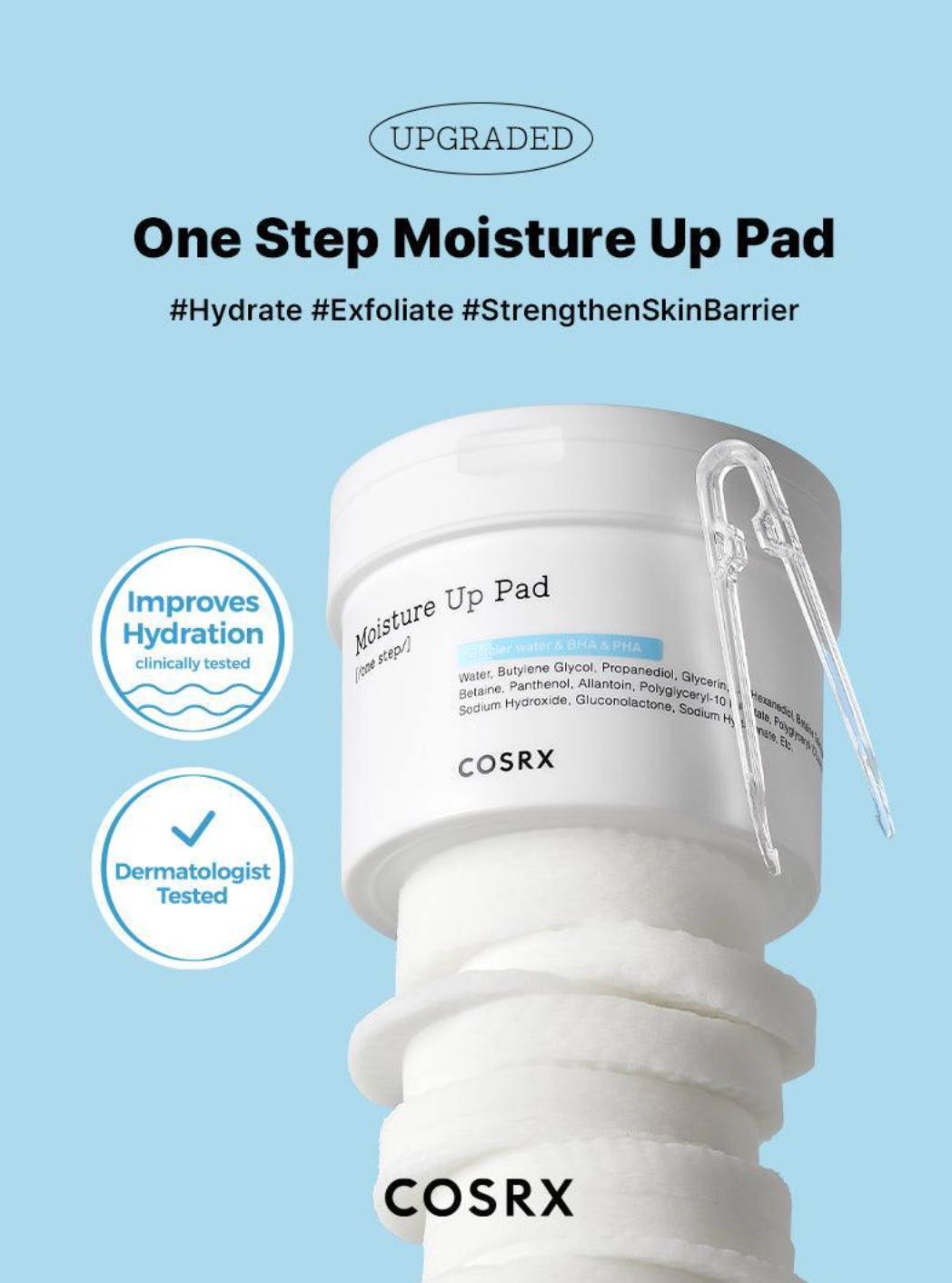 COSRX One step Moisture Up Pad [70Pads]
