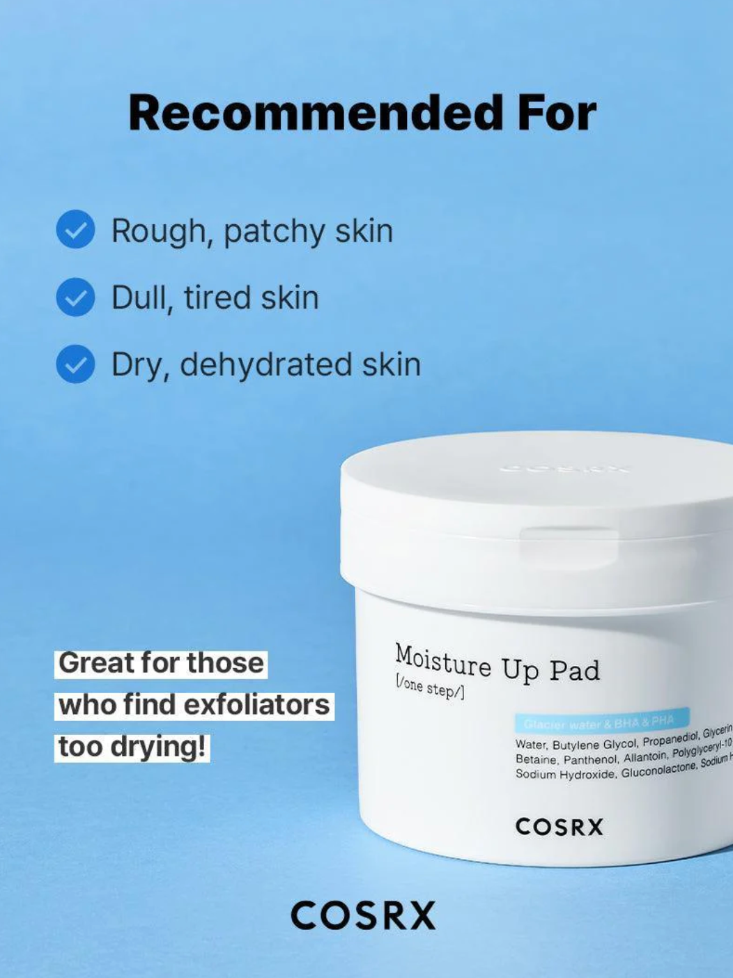 COSRX One step Moisture Up Pad [70Pads]