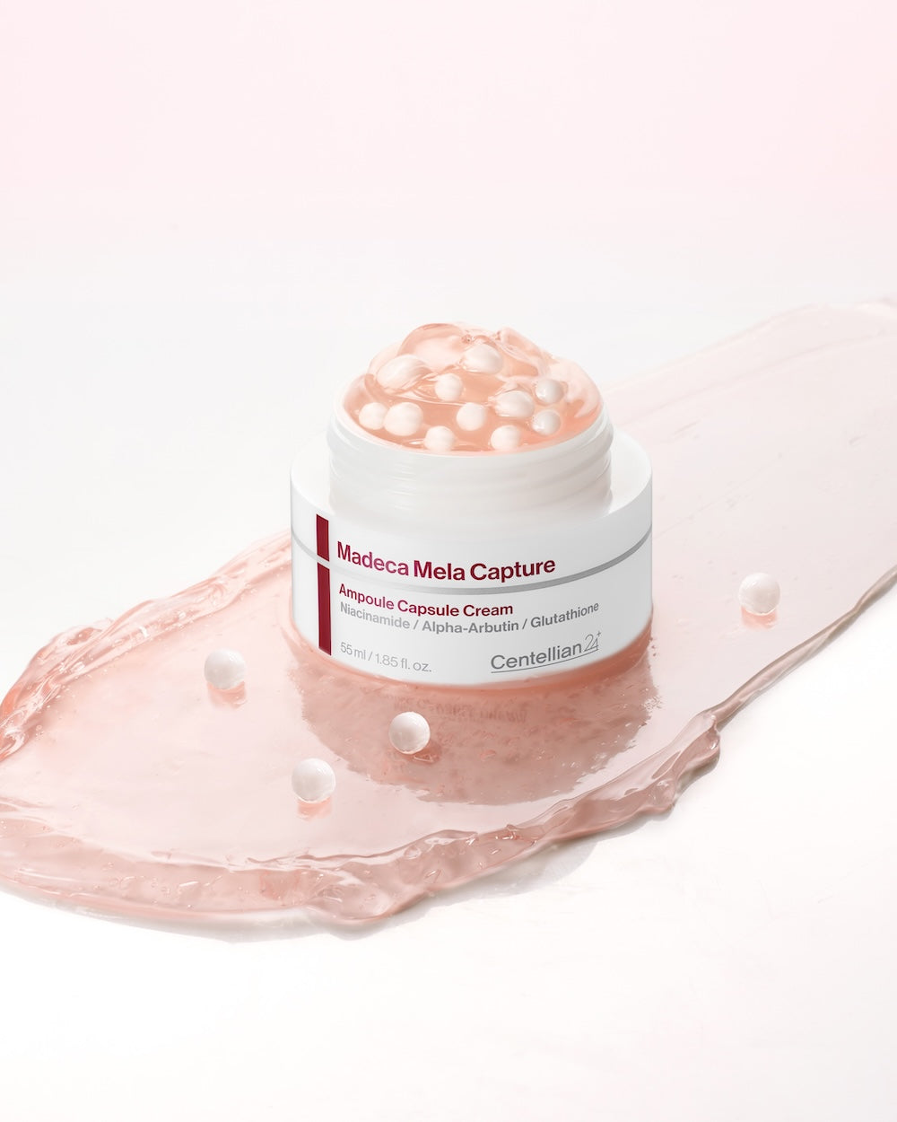 Madeca Mela Capture Ampoule Capsule Cream texture