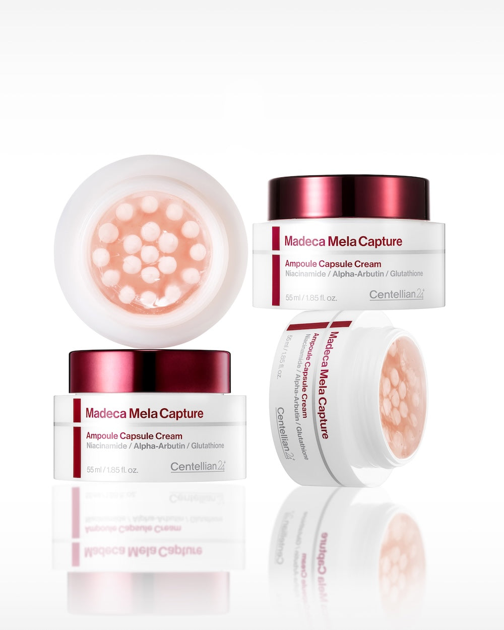Madeca Mela Capture Ampoule Capsule Cream jar