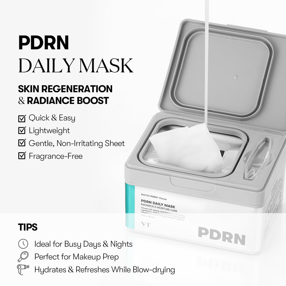 VT Cosmetics PDRN Daily Mask sheet