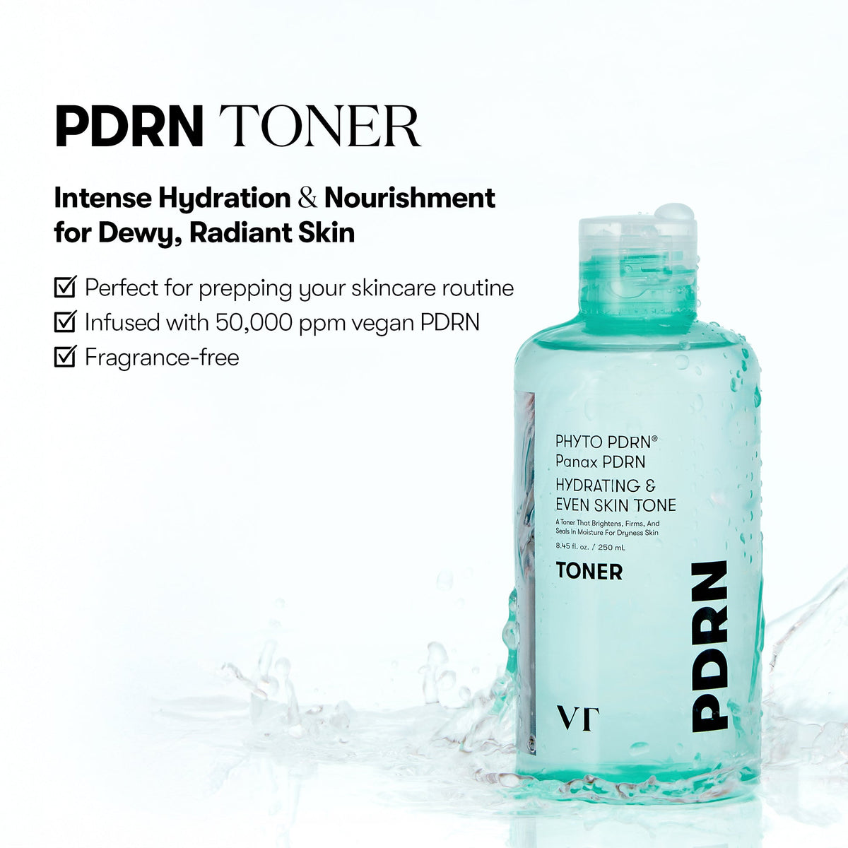 VT Cosmetics PDRN Toner texture