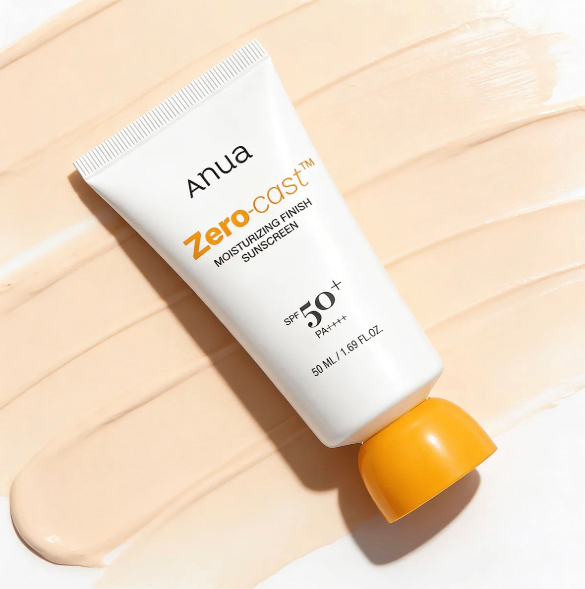 ANUA Zero-Cast moisturizing Finish Sunscreen 50ml