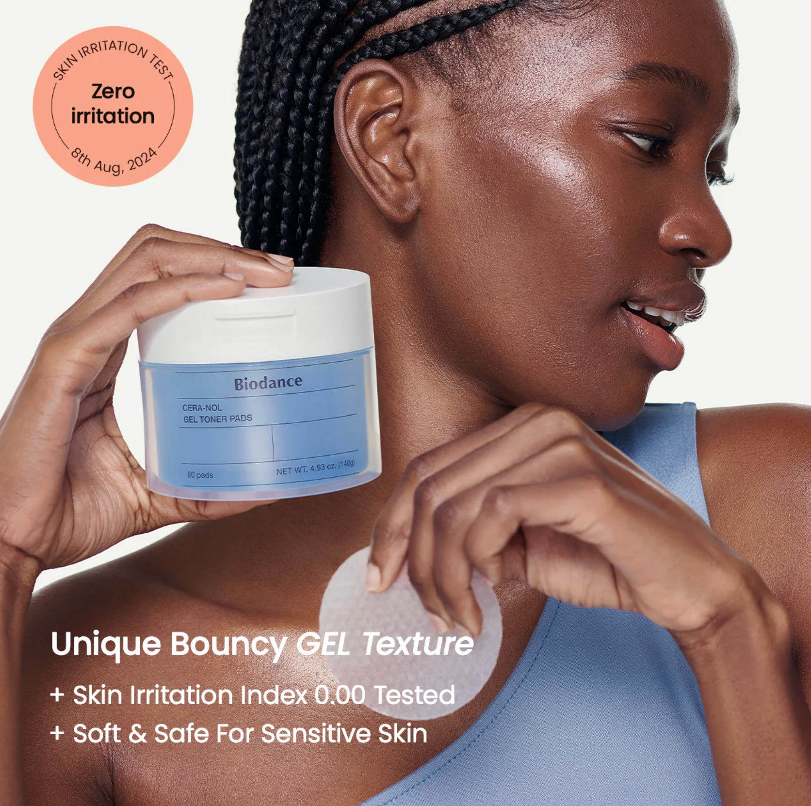 Biodance Cera-nol Gel Toner Pad (60ea)