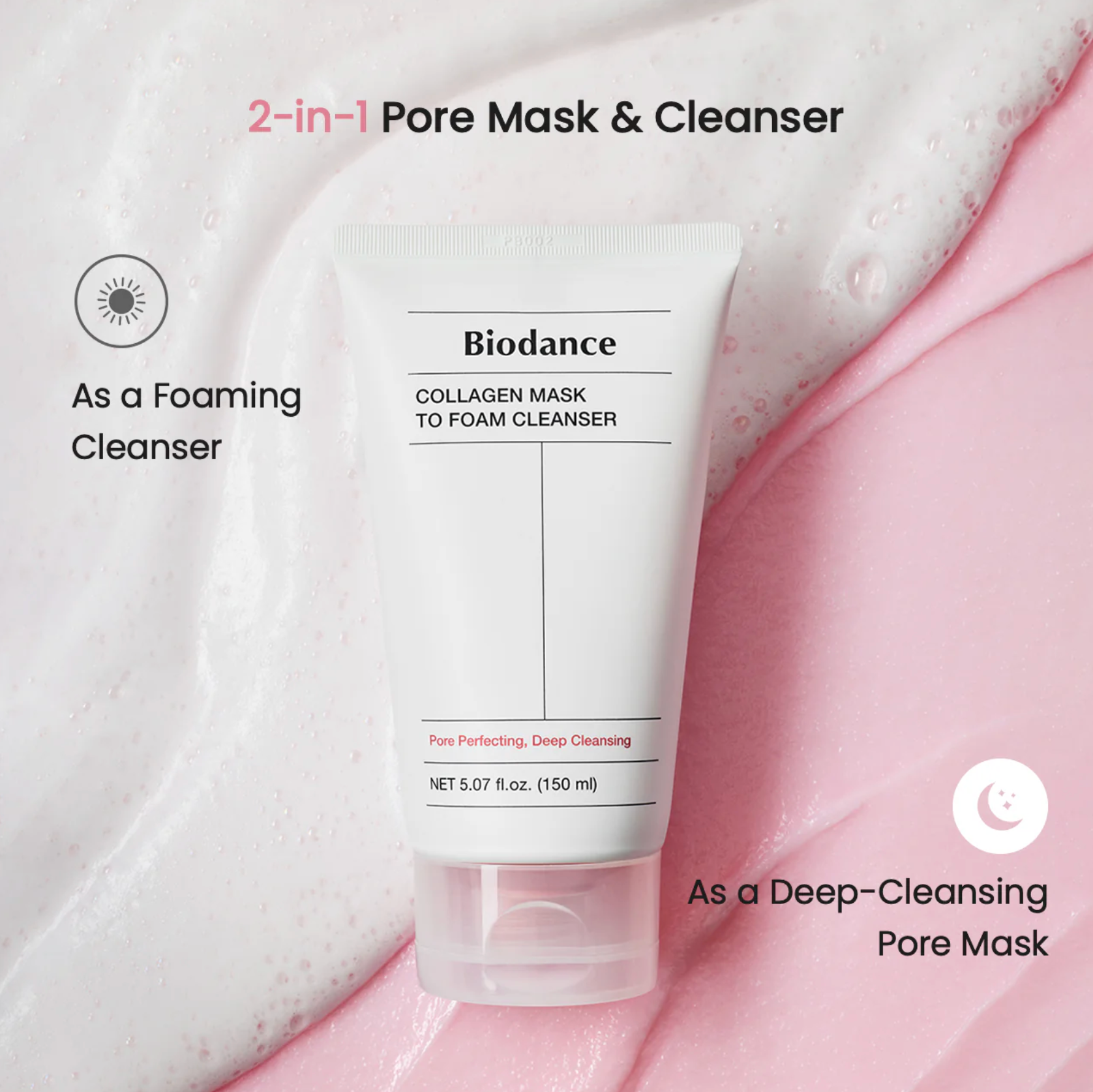 Biodance Collagen Mask to Foam cleanser 150ml