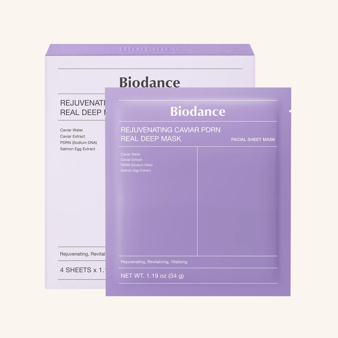 Biodance Rejuvenating Caviar PDRN Real Deep Mask [1ea]