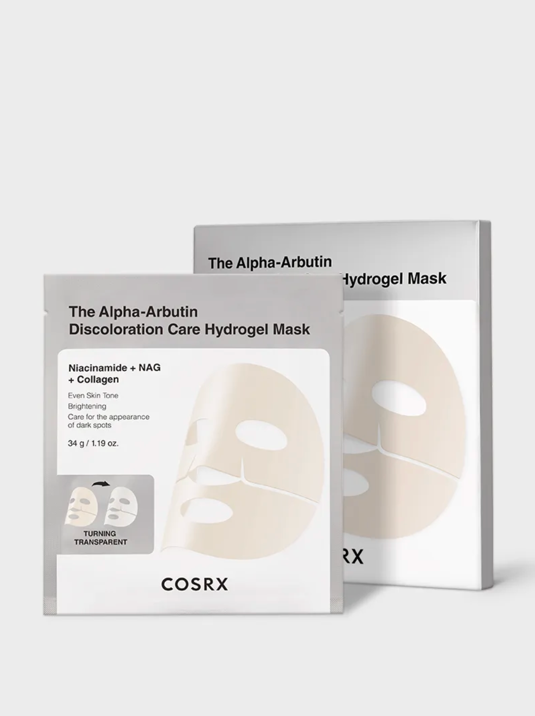 COSRX Arbutin Discoloration Hydrogel Mask [1ea] - Suunsu Korean skincare