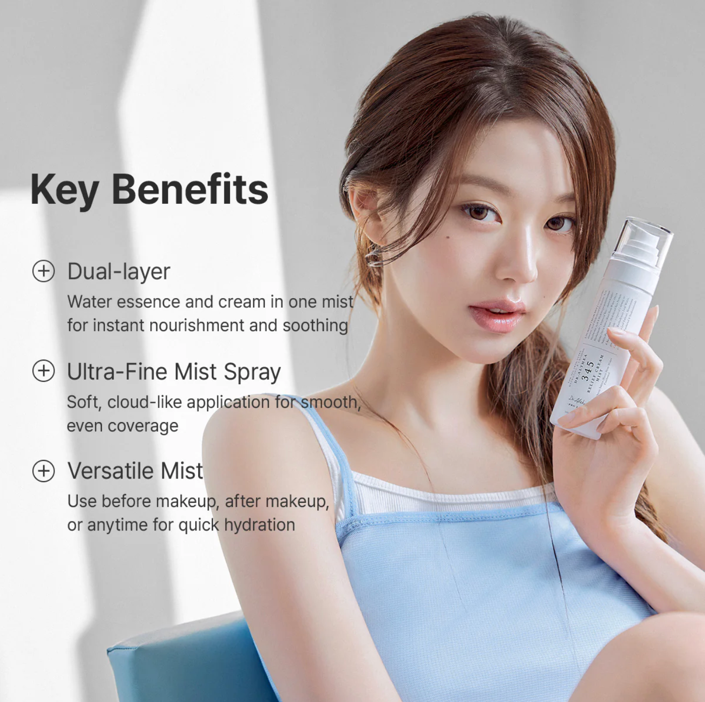 Dr.Althea 345 Relief Cream Mist 60ml - Suunsu Korean skincare