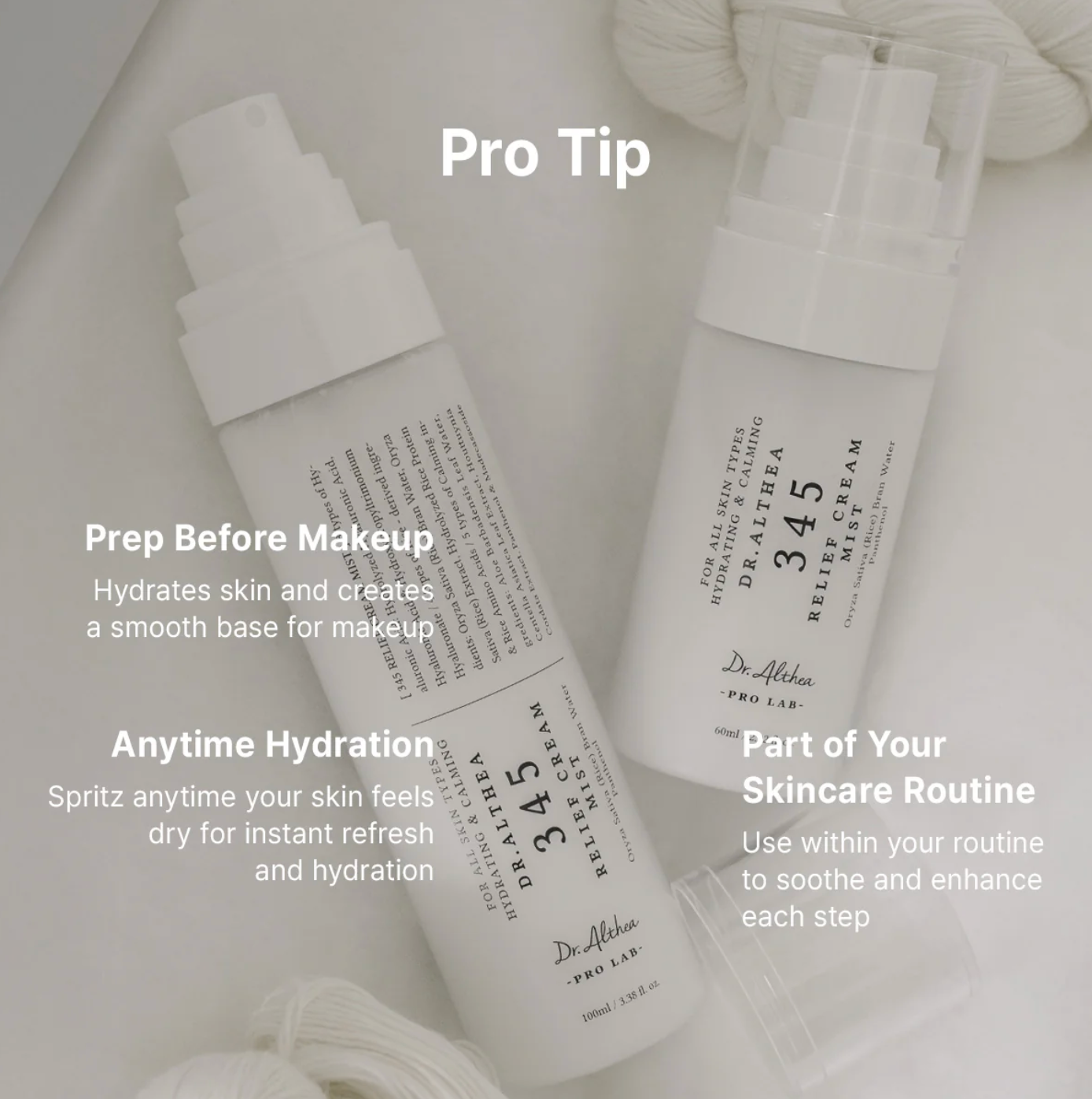 Dr.Althea 345 Relief Cream Mist 60ml - Suunsu Korean skincare